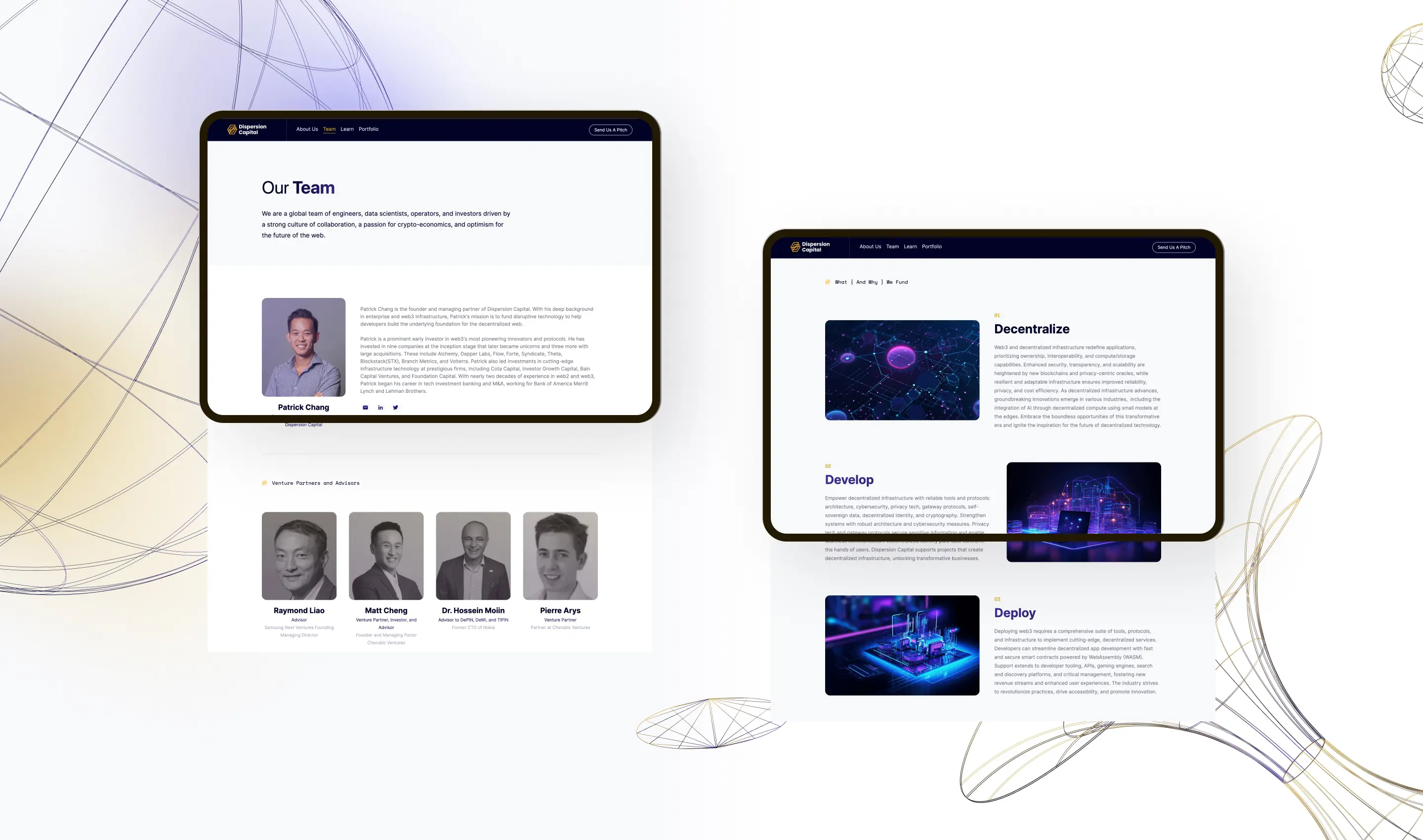 Dispersion Capital 官網 media