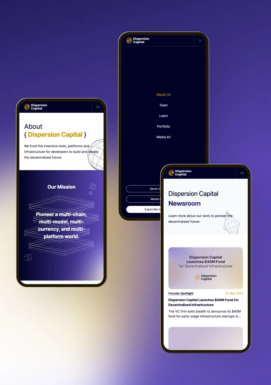 Dispersion Capital 官網 media