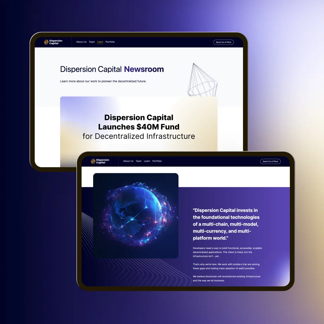 Dispersion Capital 官網 media